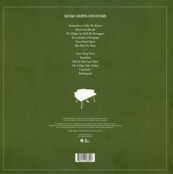 Keane - Hopes And Fears