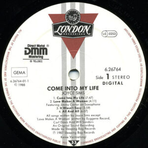 Joyce Sims – Come Into My Life - Afbeelding 2