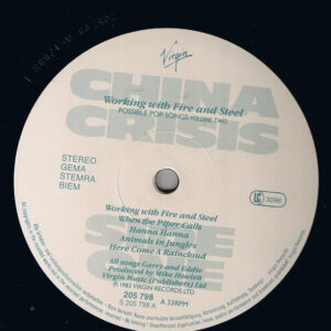 China Crisis – Working With Fire And Steel - Afbeelding 2