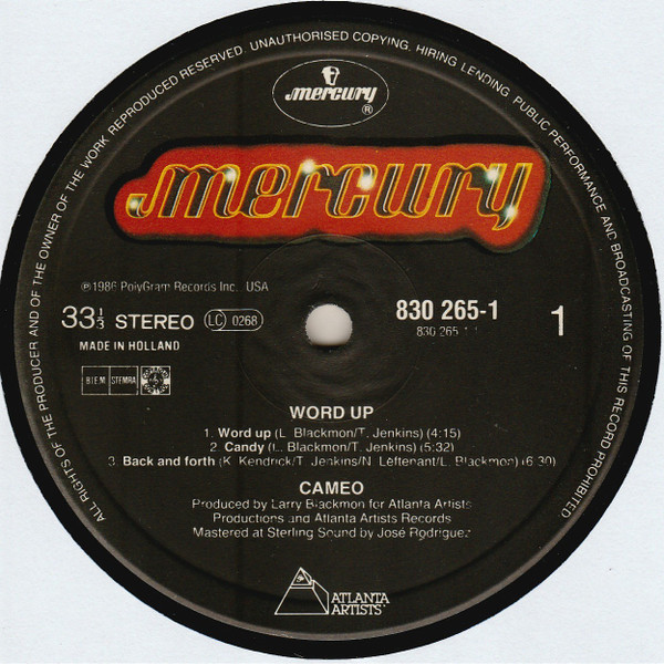 Cameo – Word Up!