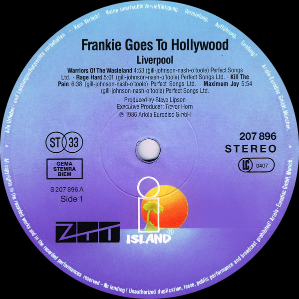 Frankie Goes To Hollywood – Liverpool