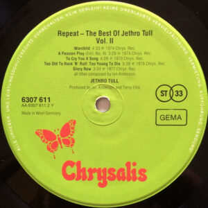 Jethro Tull – Repeat • The Best Of Jethro Tull • Vol. II • Repeat - Afbeelding 2