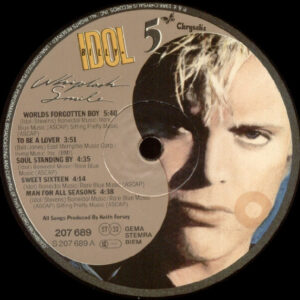Billy Idol – Whiplash Smile - Afbeelding 2