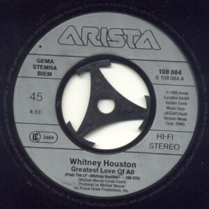 7" | Whitney Houston – Greatest Love Of All - Afbeelding 2
