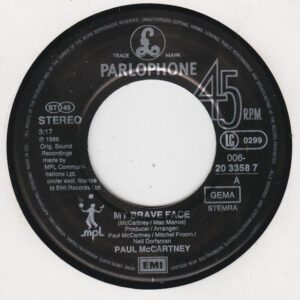 7" | Paul McCartney - My Brave Face - Afbeelding 2