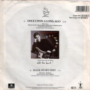 7" | Paul McCartney - Once Upon a Long Ago - Afbeelding 3