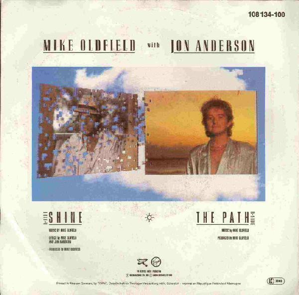 7" | Mike Oldfield With Jon Anderson – Shine