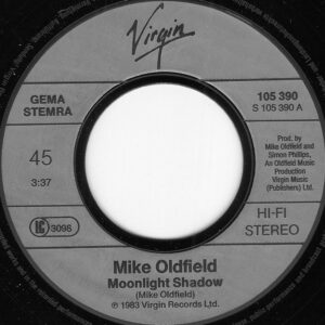 7" | Mike Oldfield – Moonlight Shadow - Afbeelding 2