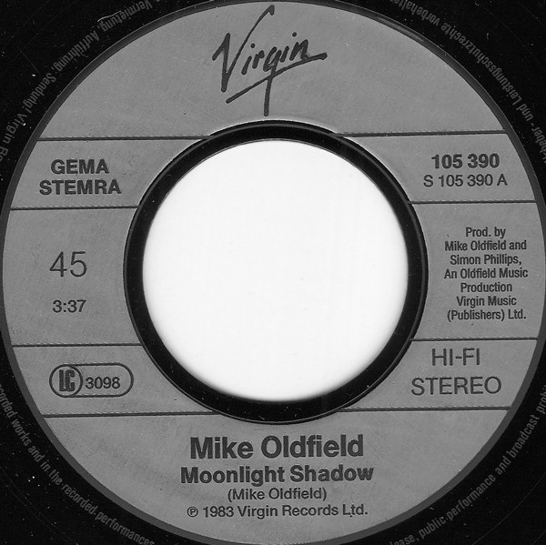 7" | Mike Oldfield – Moonlight Shadow