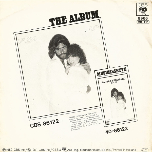 7" | Barbra Streisand – Woman In Love