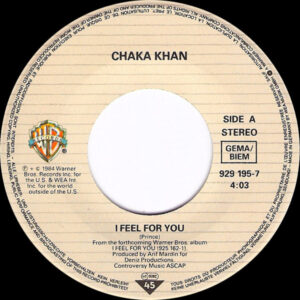 7" | Chaka Khan – I Feel For You - Afbeelding 2