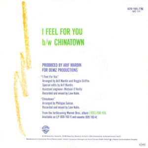 7" | Chaka Khan – I Feel For You - Afbeelding 3