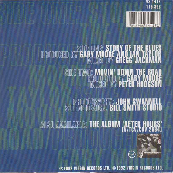 7" | Gary Moore – Story Of The Blues