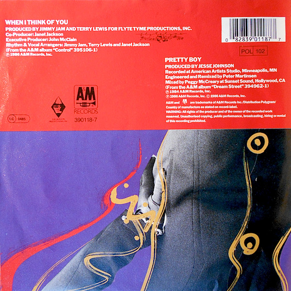 7" | Janet Jackson – When I Think Of You