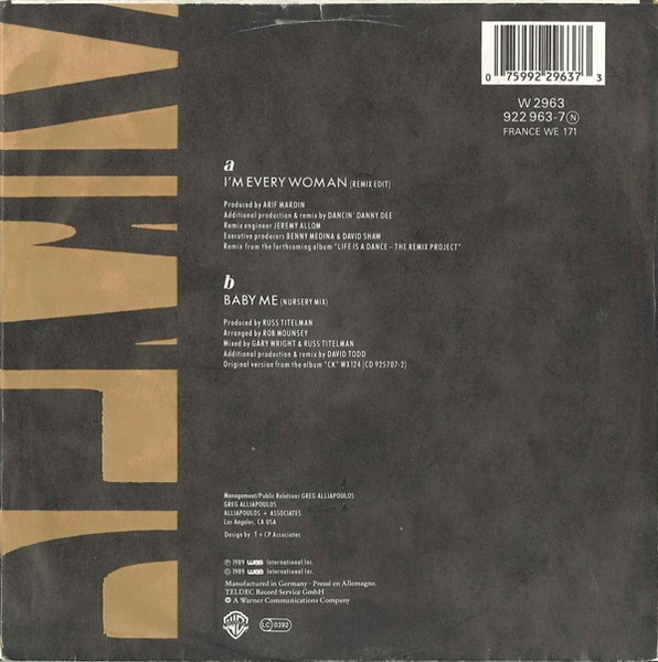 7" | Chaka Khan – I'm Every Woman (Remix)