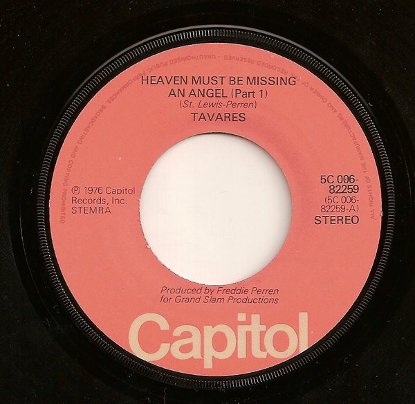 7" | Tavares – Heaven Must Be Missing An Angel (Part 1)