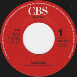 7" | Kaoma – Lambada - Afbeelding 2