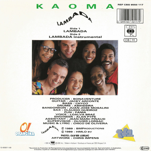7" | Kaoma – Lambada