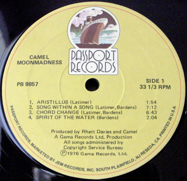 Camel – Moonmadness