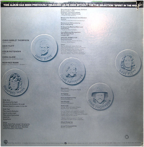 Manfred Mann's Earth Band – The Roaring Silence