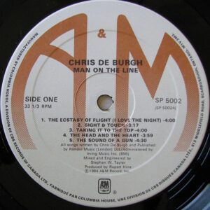Chris de Burgh – Man On The Line - Afbeelding 2