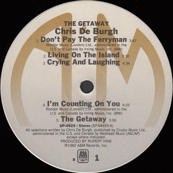 Chris de Burgh – The Getaway