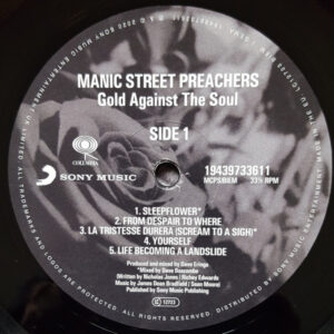 Manic Street Preachers - Gold Against the Soul - Afbeelding 2