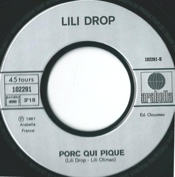 7" | Lili Drop - Agent Secret / Porc Qui Pique