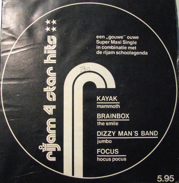 7" | Kayak / Brainbox / Dizzy Man's Band / Focus - Rijam 4 Star Hits (gold flexidisc, 33 rpm)