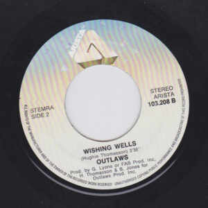 7" | Outlaws - I Can't stop Loving You / Wishing Wells - Afbeelding 2