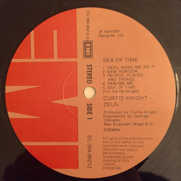 Curtis Knight-Zeus - Sea of Time
