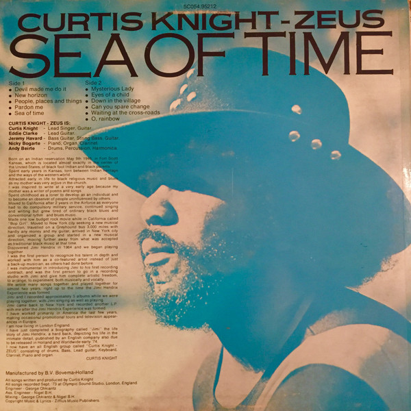 Curtis Knight-Zeus - Sea of Time