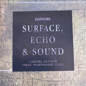 Editors – Surface, Echo & Sound (Green Transparent vinyl) - Afbeelding 2