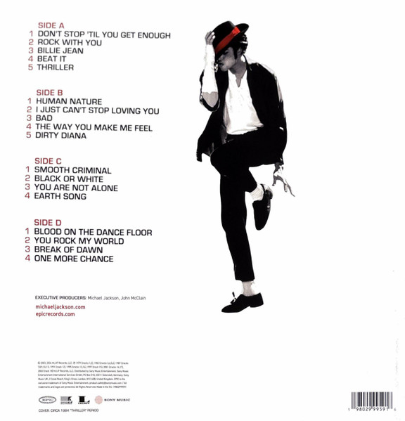 Michael Jackson – Number Ones (2LP)