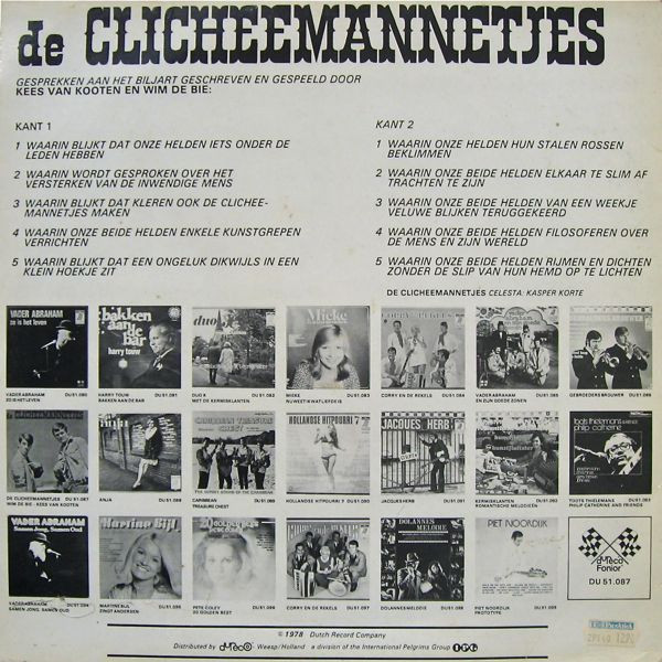Kees van Kooten en Wim de Bie - De Clicheemannetjes