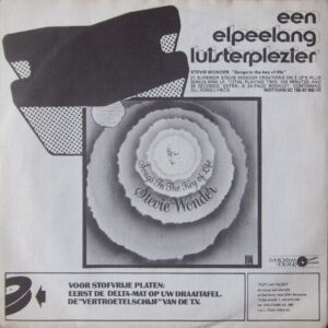 7" | Stevie Wonder – I Wish / You and I - Afbeelding 3