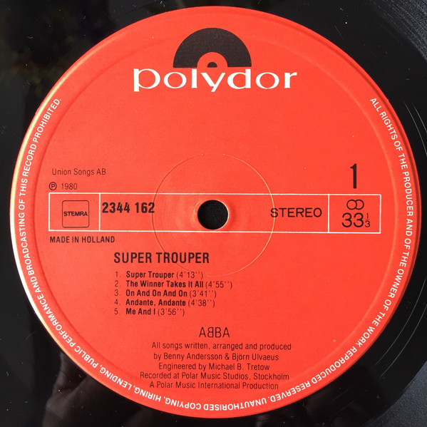 ABBA - Super Trooper